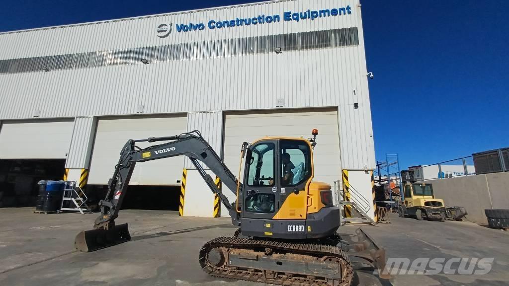Volvo ECR 88 D Midi rýpadlá 7 t - 12 t