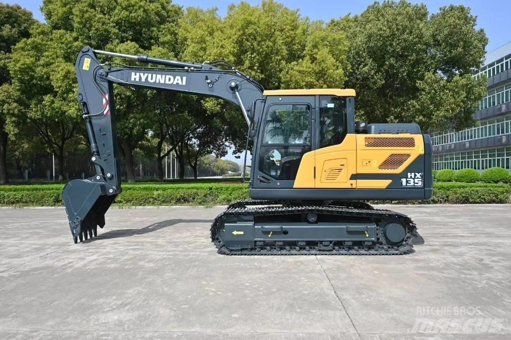 Hyundai HX135 Pásové rýpadlá