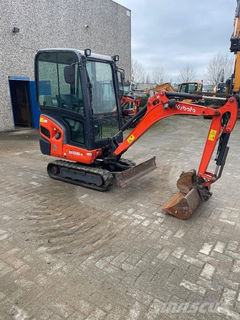 Kubota KX 016-4 Mini rýpadlá < 7t