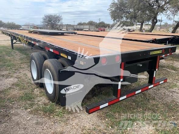 Wade FLAT BED Valníkové návesy/Návesy sa sklápacím bočnicami