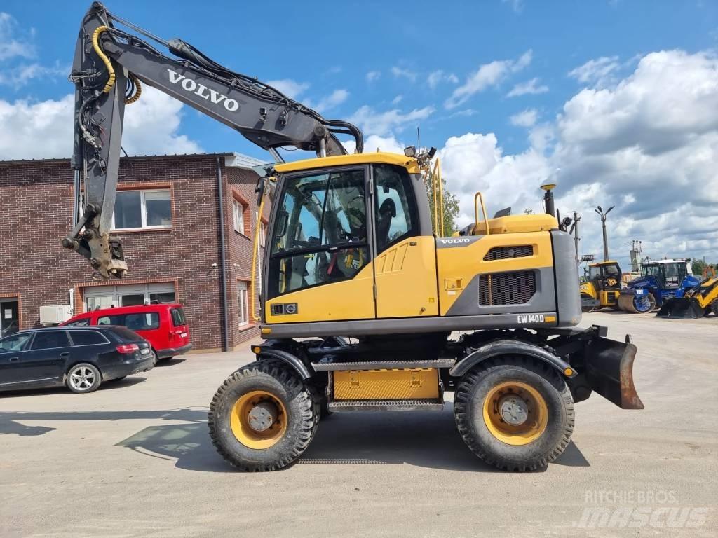 Volvo EW 140 D Kolesové rýpadlá