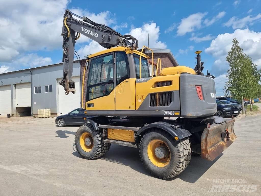 Volvo EW 140 D Kolesové rýpadlá