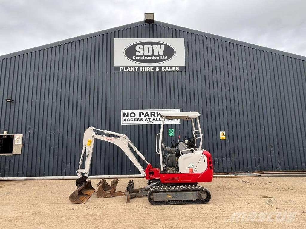 Takeuchi TB 216 Mini rýpadlá < 7t