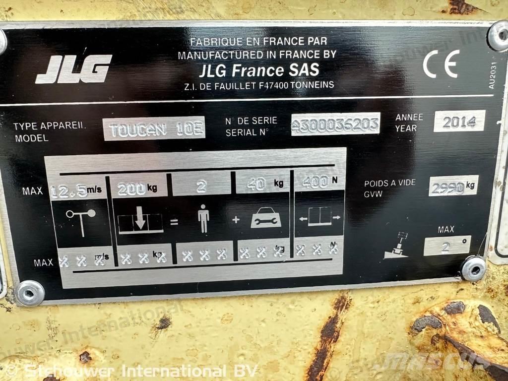 JLG Toucan 10E Ďalšie zdvíhacie zariadenia a plošiny