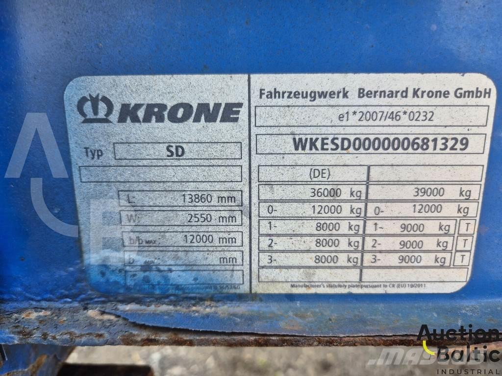 Krone SD Plachtové návesy