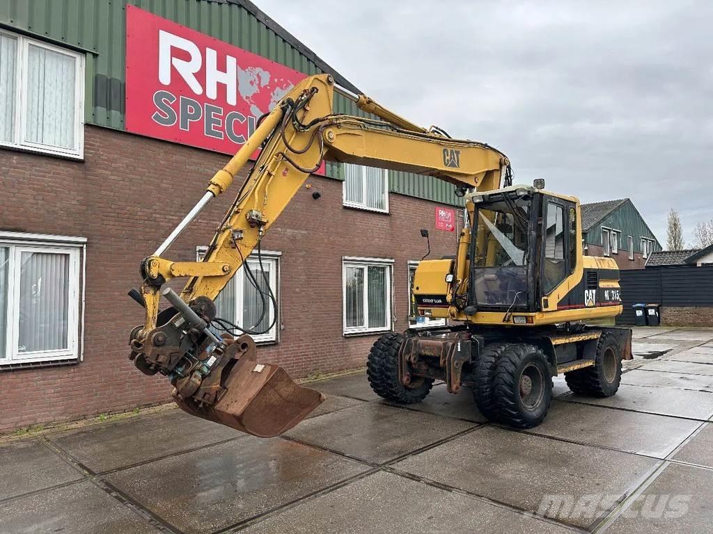 CAT M315 +ROTO CE Kolesové rýpadlá