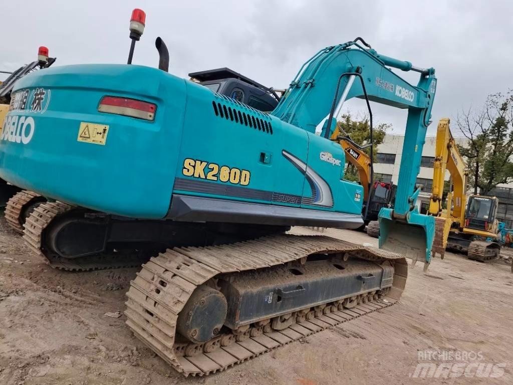 Kobelco SK 260 Pásové rýpadlá