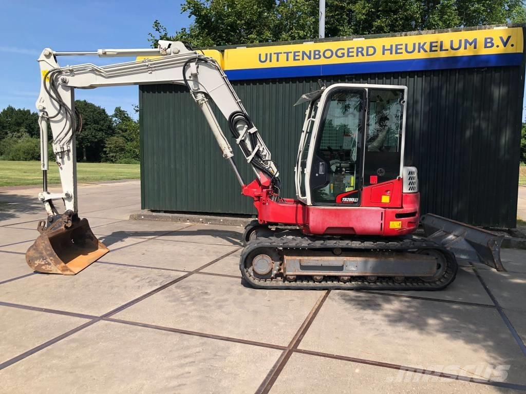 Takeuchi TB 280 FR Midi rýpadlá 7 t - 12 t