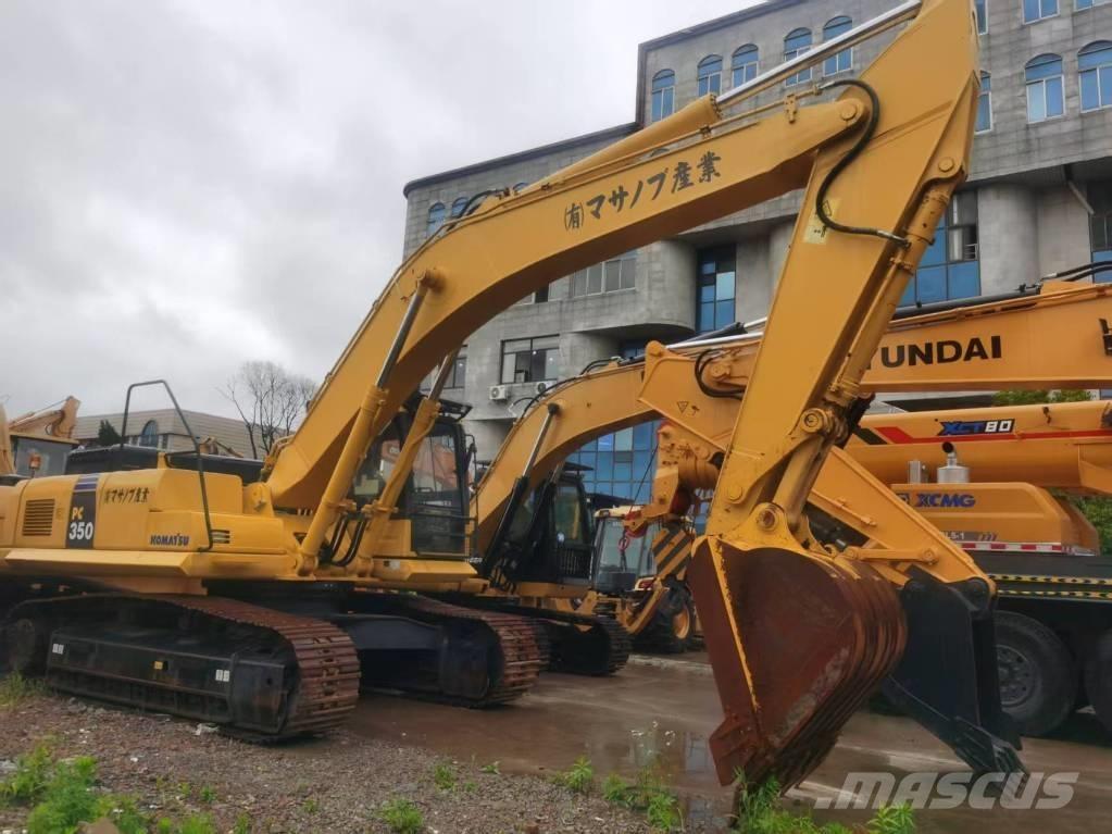 Komatsu PC 350 Pásové rýpadlá