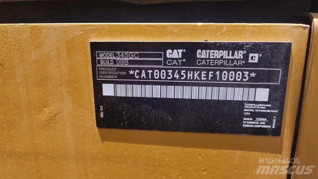 CAT 345 Pásové rýpadlá