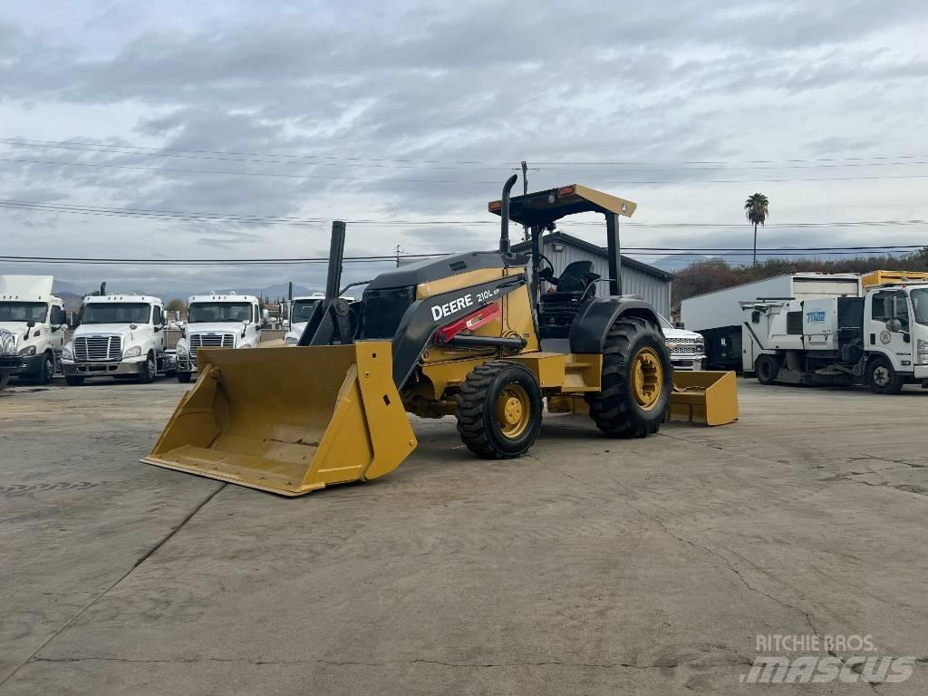 John Deere 210L EP Čelné nakladače a rýpadlá