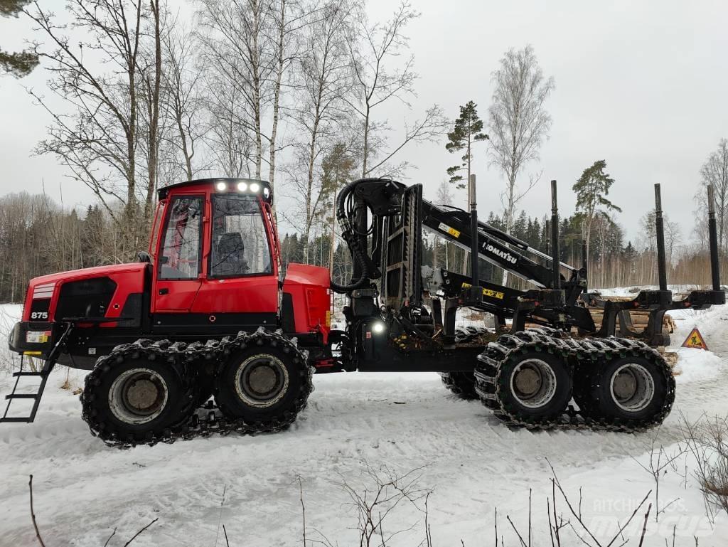 Komatsu 875 Lesné traktory