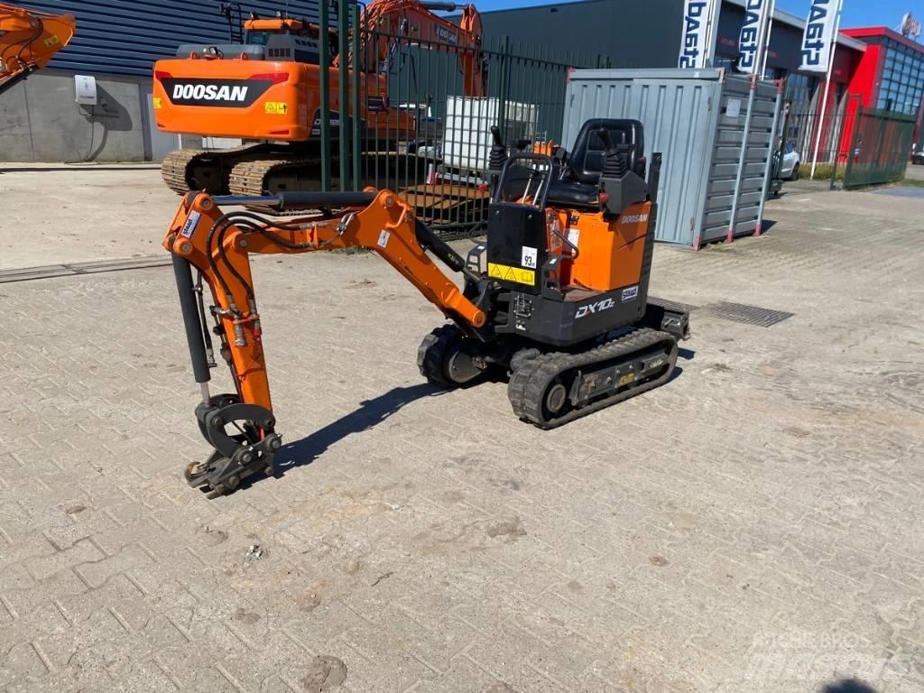 Doosan DX 10 Z Mini rýpadlá < 7t