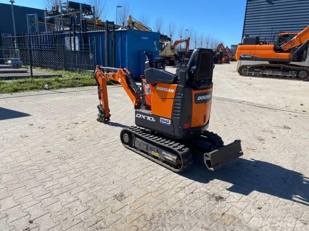 Doosan DX 10 Z Mini rýpadlá < 7t