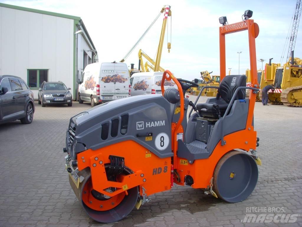 Hamm HD 8 VV Tandemové valce