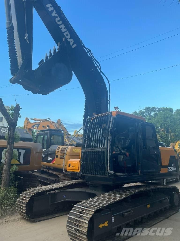 Hyundai 220HX Pásové rýpadlá