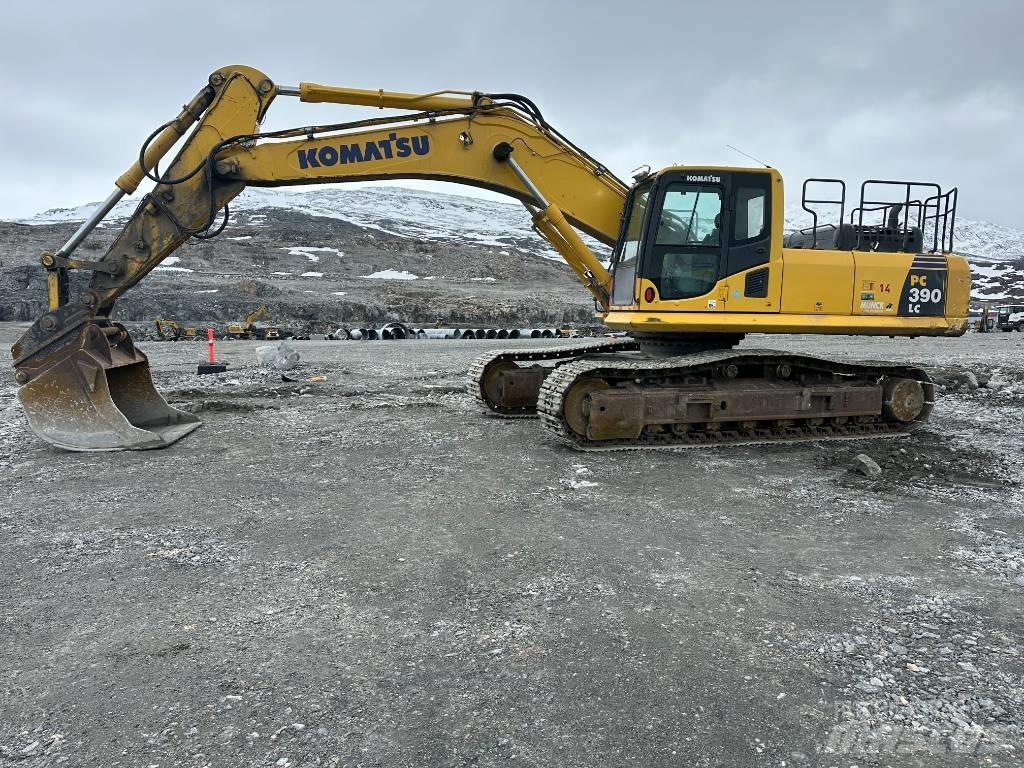 Komatsu PC390LC-8 Pásové rýpadlá