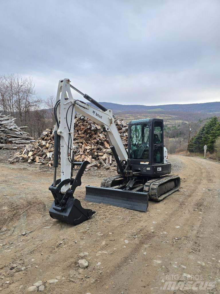 Bobcat E 50 Mini rýpadlá < 7t