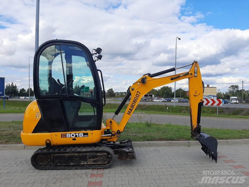 JCB 8018 CTS Mini rýpadlá < 7t