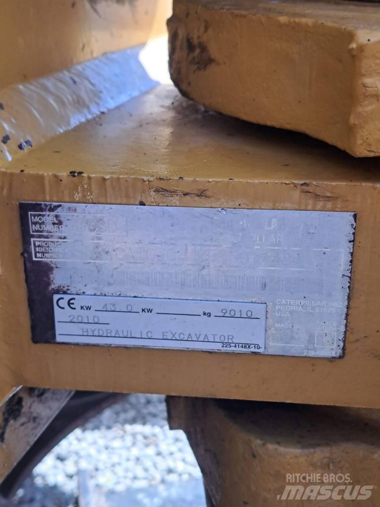 CAT 308 D Pásové rýpadlá
