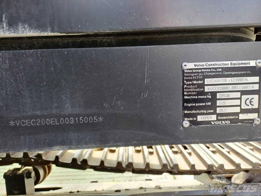 Volvo EC200E NL Pásové rýpadlá