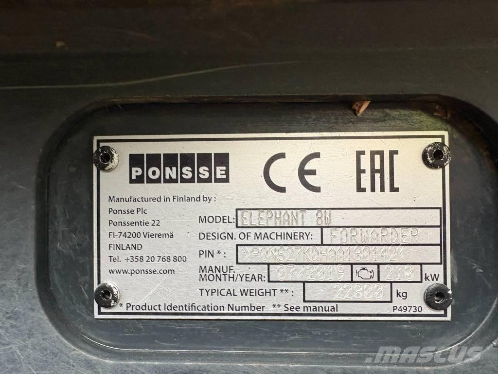 Ponsse Elephant Lesné traktory