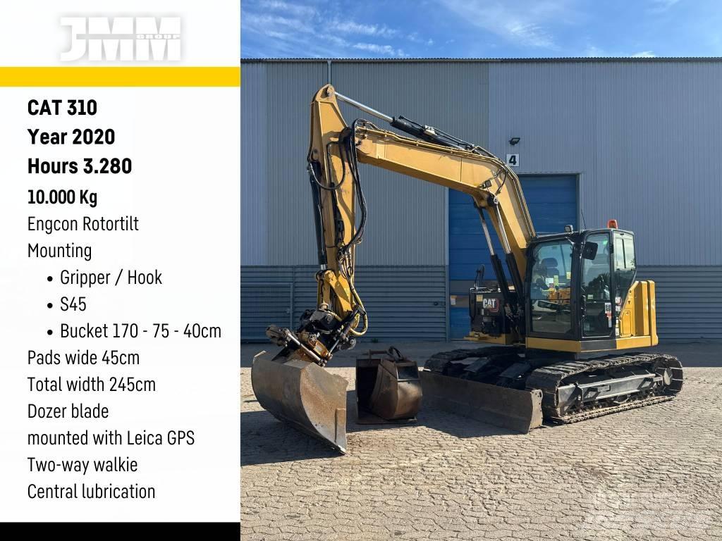 CAT 310 Pásové rýpadlá
