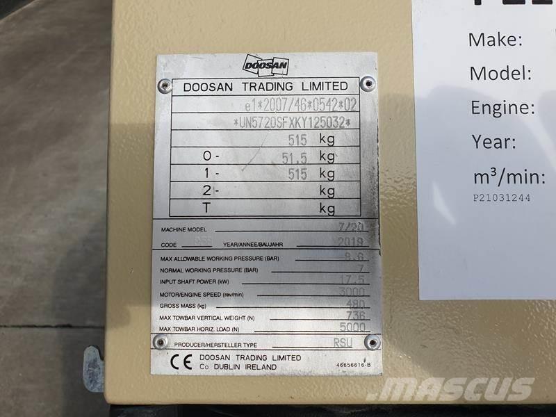 Doosan 7 / 20 Kompresory