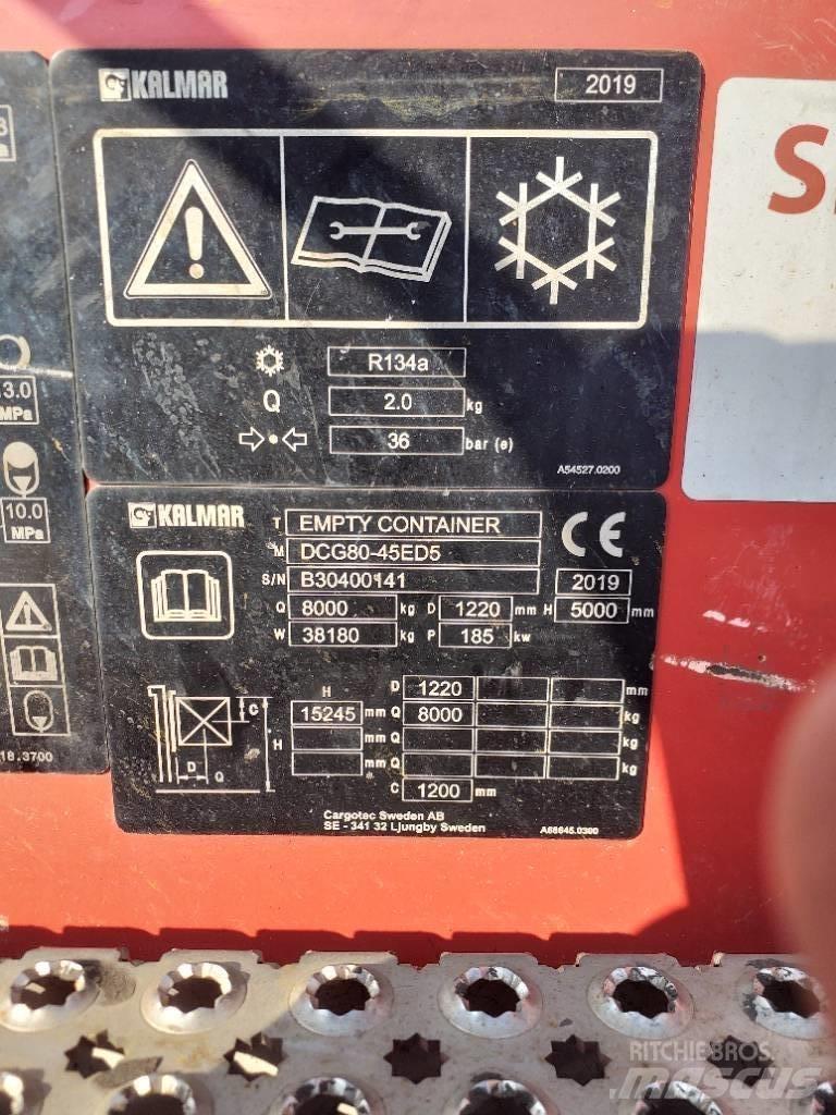 Kalmar DCG80-45ED5 Kontajnerové manipulátory
