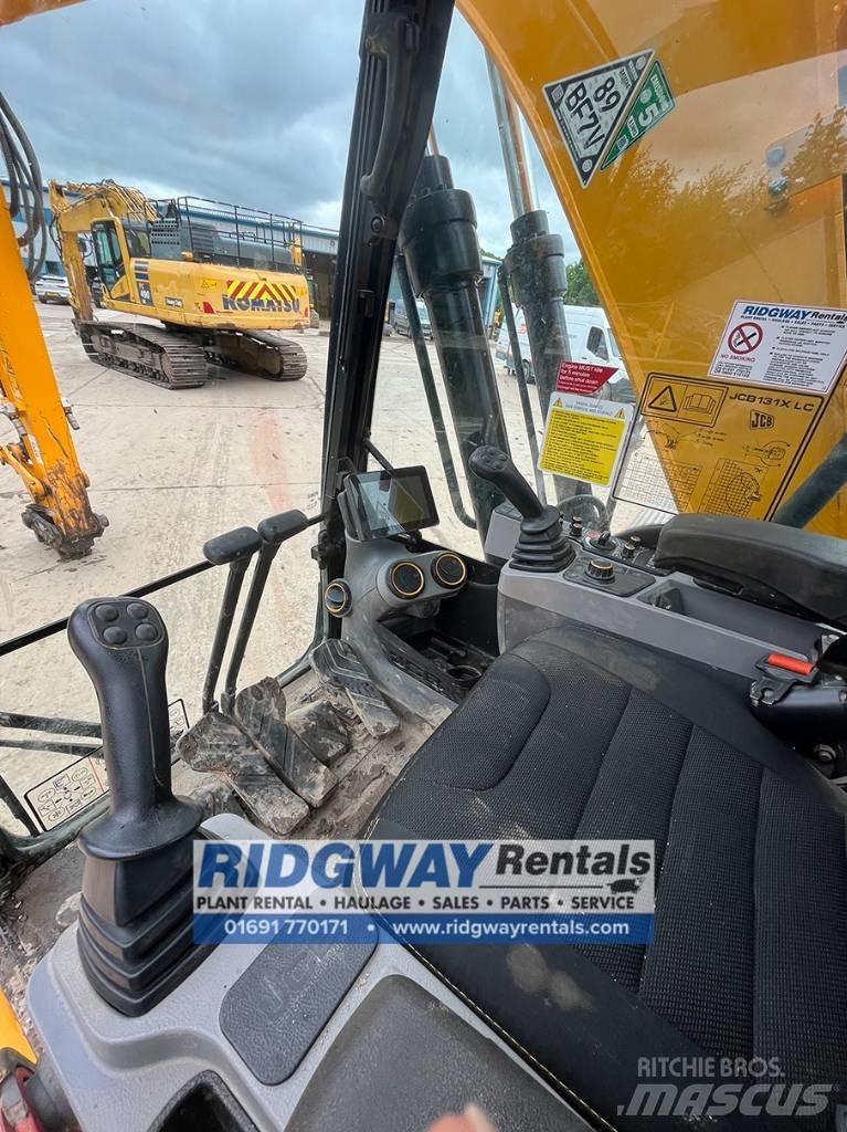 JCB 131 X Pásové rýpadlá