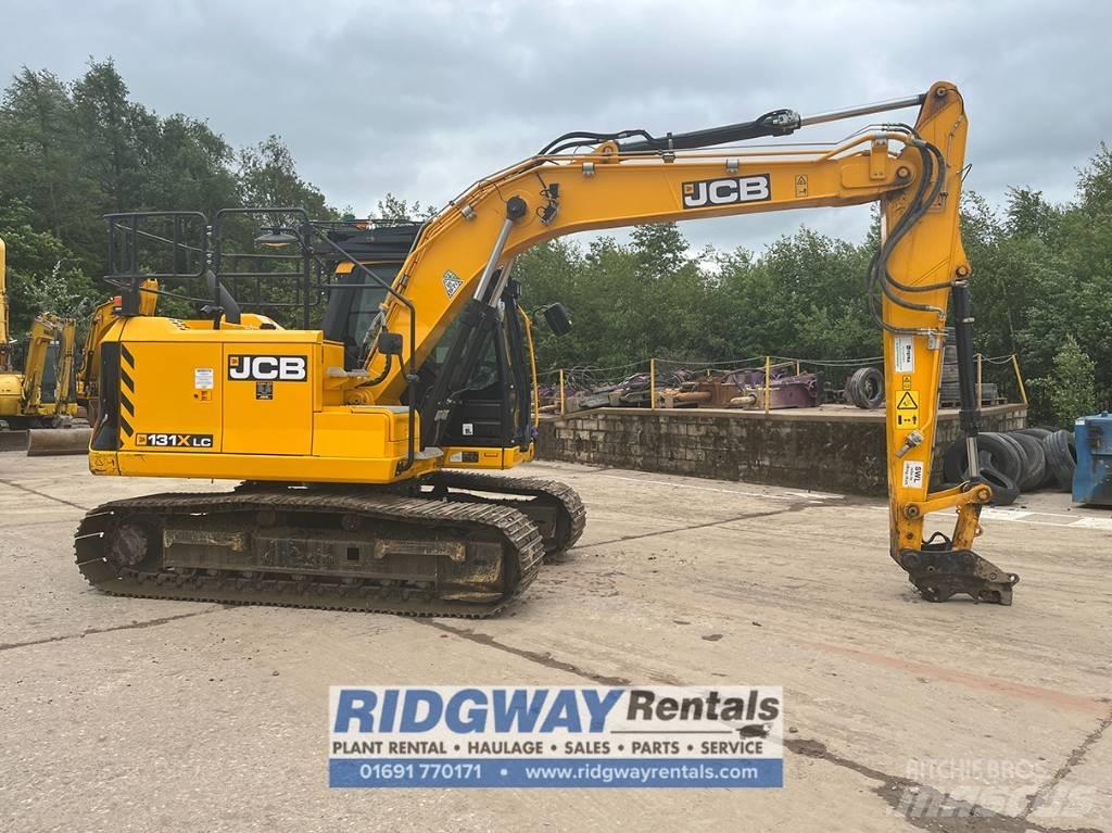 JCB 131 X Pásové rýpadlá