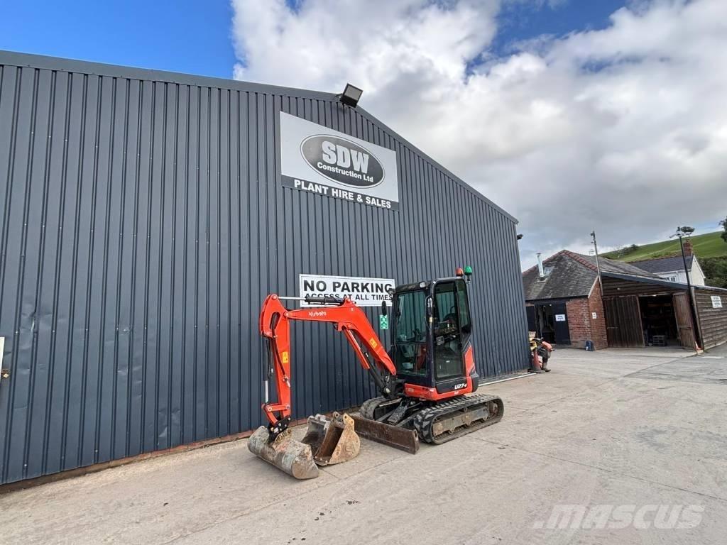 Kubota U 27 Mini rýpadlá < 7t