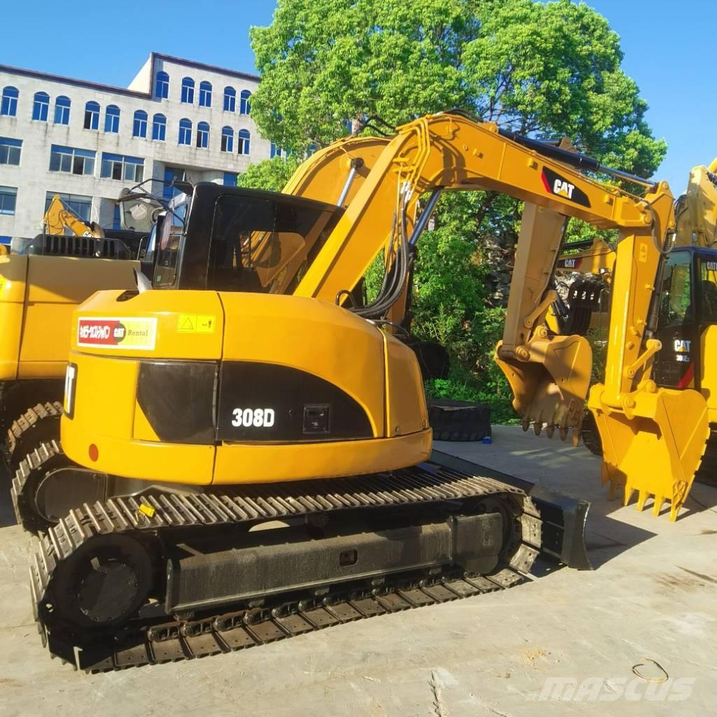 CAT 308 D Midi rýpadlá 7 t - 12 t