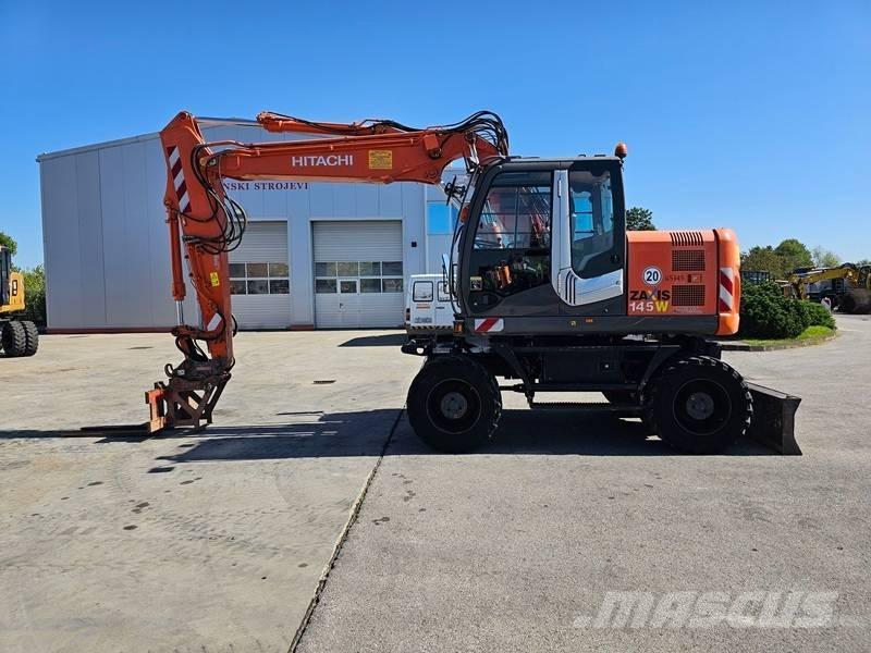 Hitachi ZX 145 W-3 Kolesové rýpadlá
