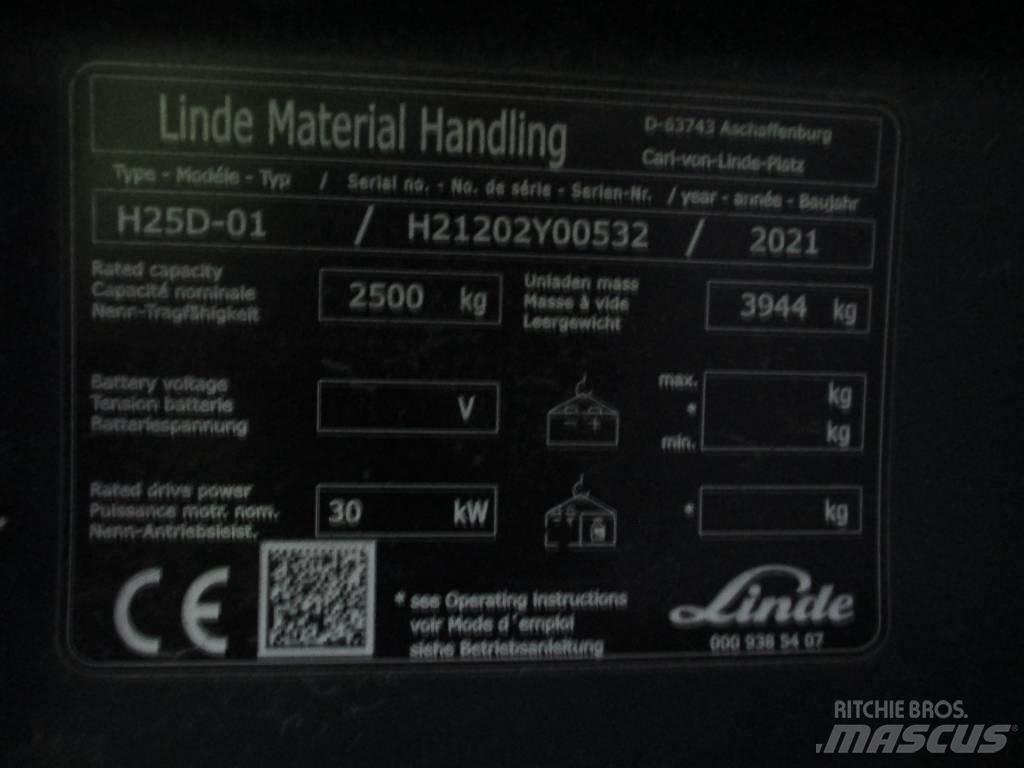 Linde H25D Dieselové vozíky