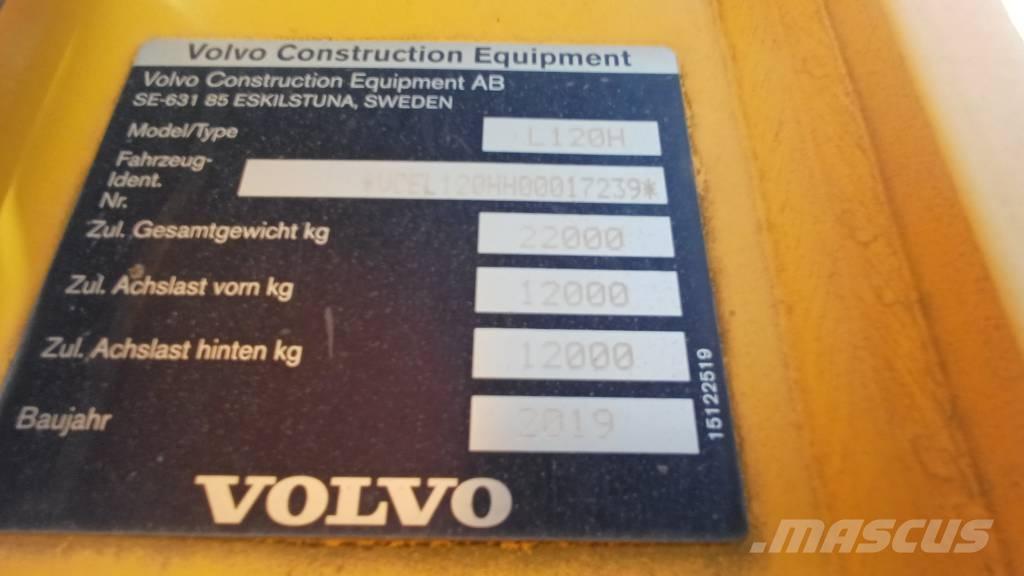 Volvo L 120 H Kolesové nakladače