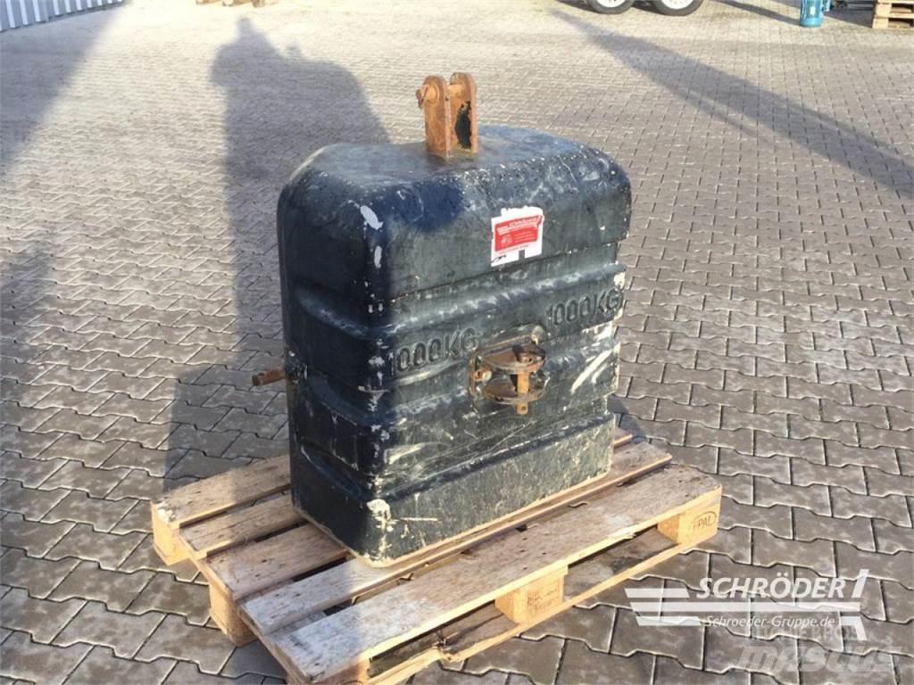  1000 KG Ďalšie príslušenstvo traktorov