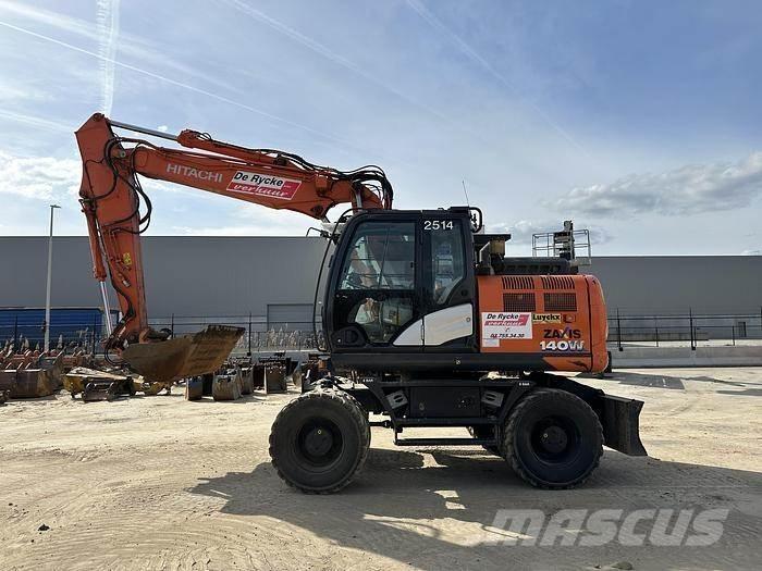Hitachi ZX140W-6 Kolesové rýpadlá