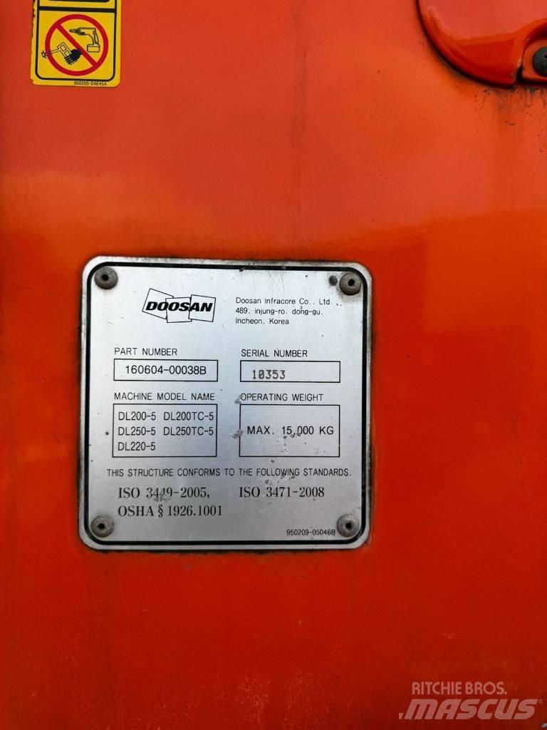Doosan DL250-5 Kolesové nakladače