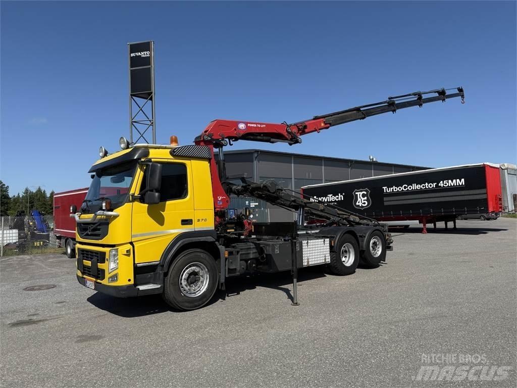 Volvo FM 370 6X2 Autožeriavy, hydraulické ruky