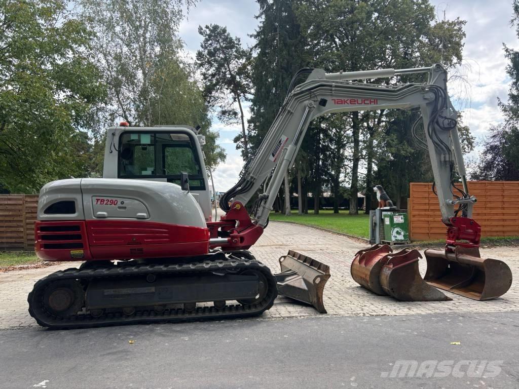 Takeuchi TB 290 Midi rýpadlá 7 t - 12 t