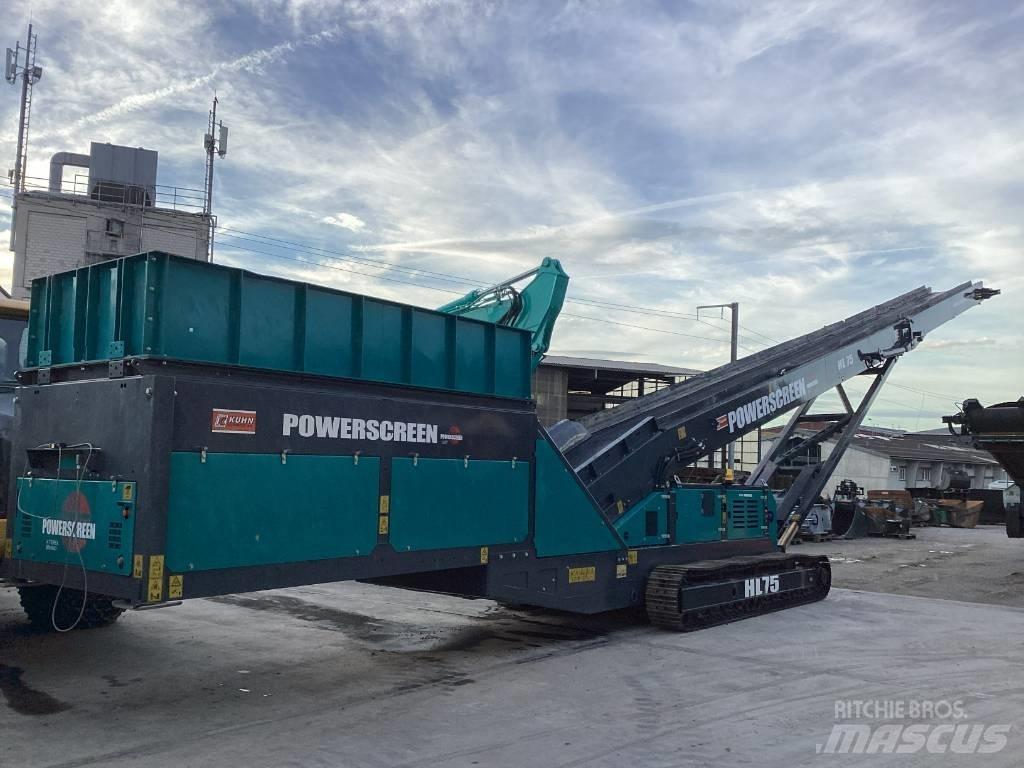 PowerScreen HL75 Dopravníky