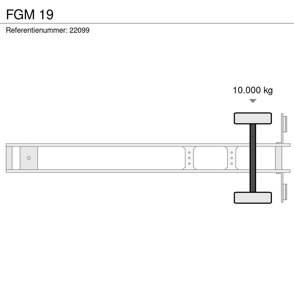 FGM 19 Návesy na prepravu automobilov
