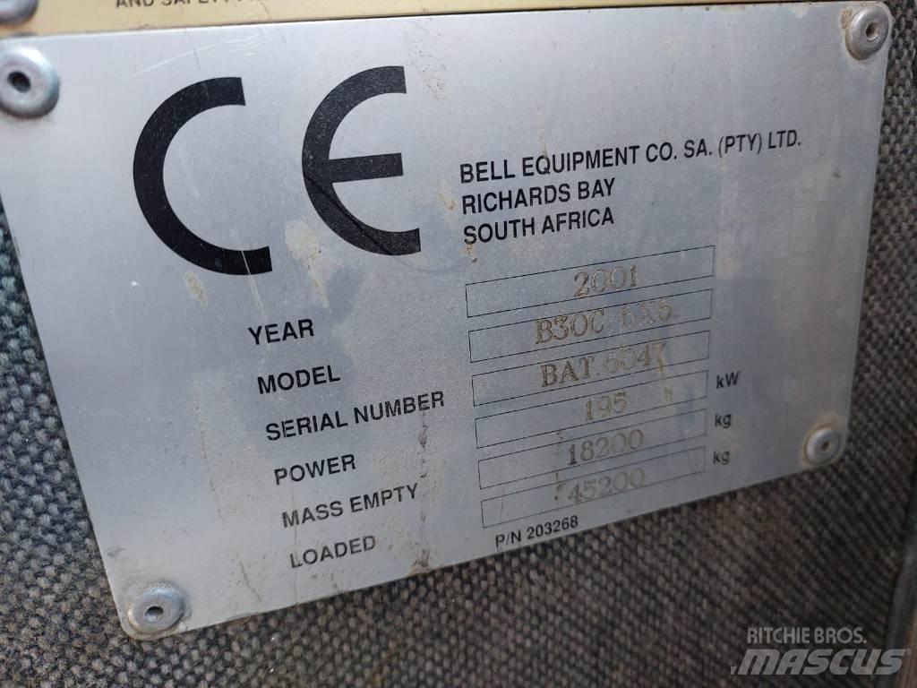 Bell B30C DUMPPERI Kĺbové nákladné autá