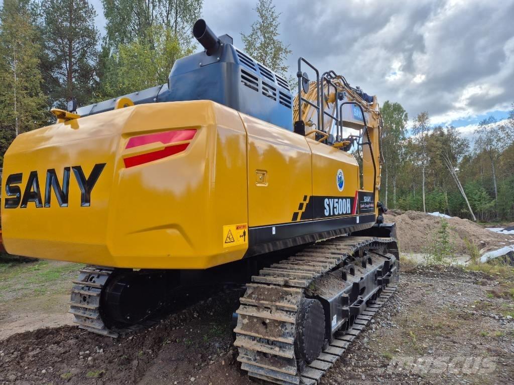 Sany SY 500 H Pásové rýpadlá