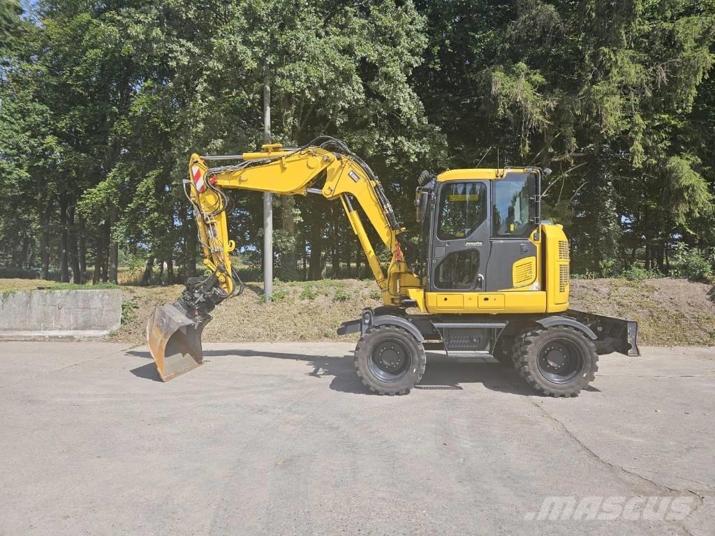 Komatsu PW 98 MR-11 Kolesové rýpadlá