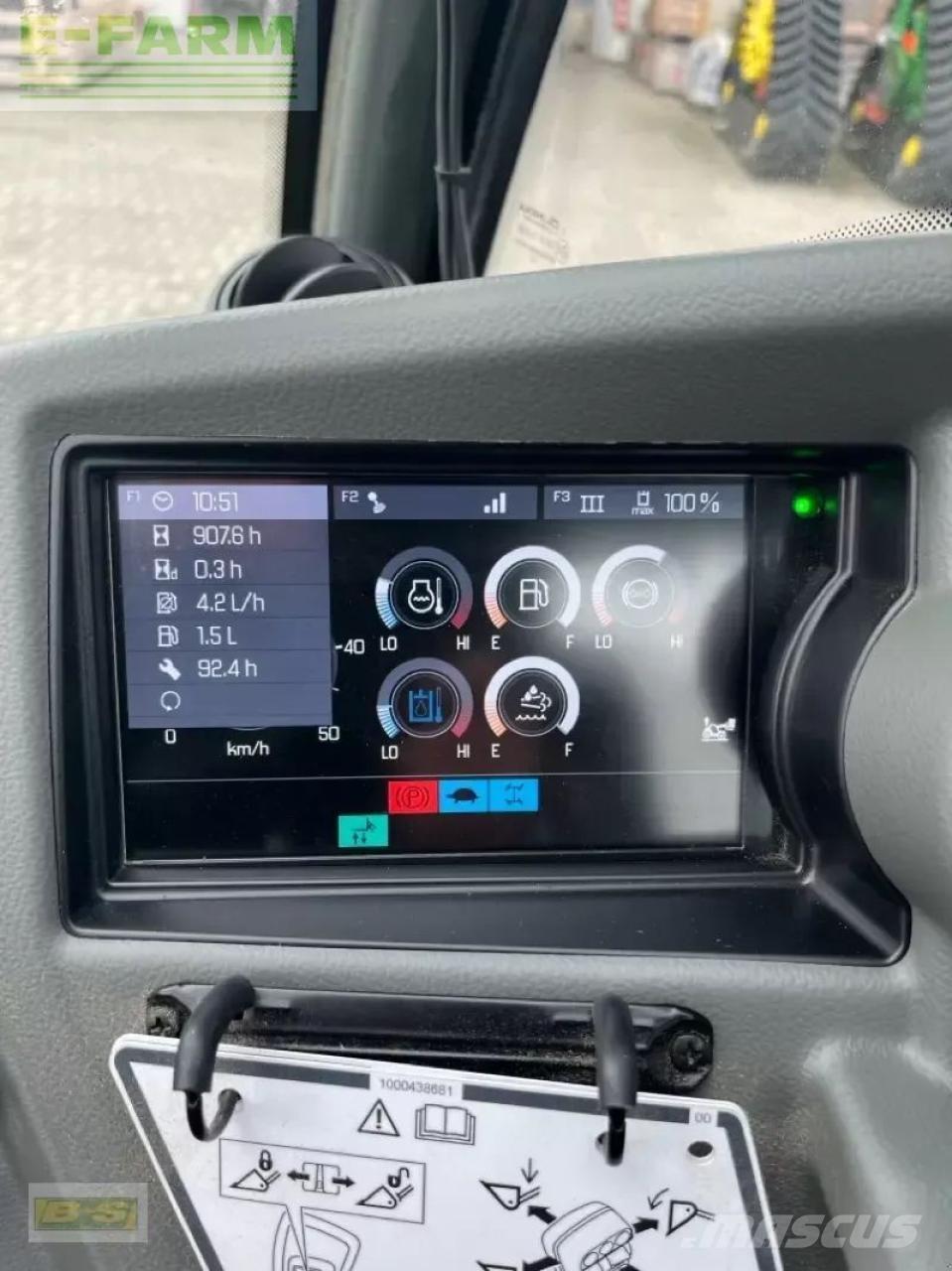 Kramer kt557 Teleskopické nakladače pre poľnohospodárstvo