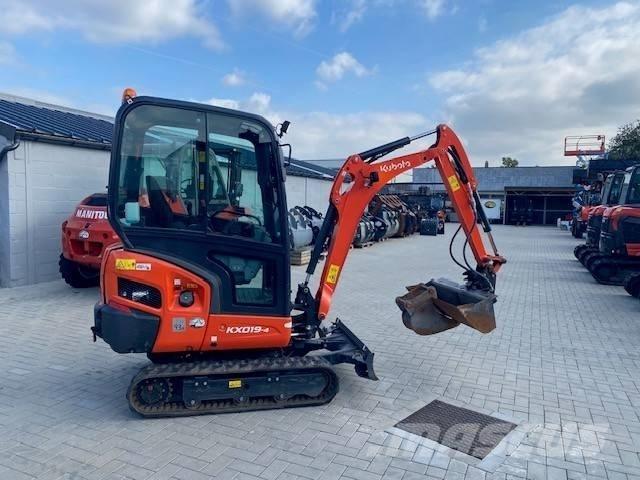 Kubota KX 019-4 Mini rýpadlá < 7t
