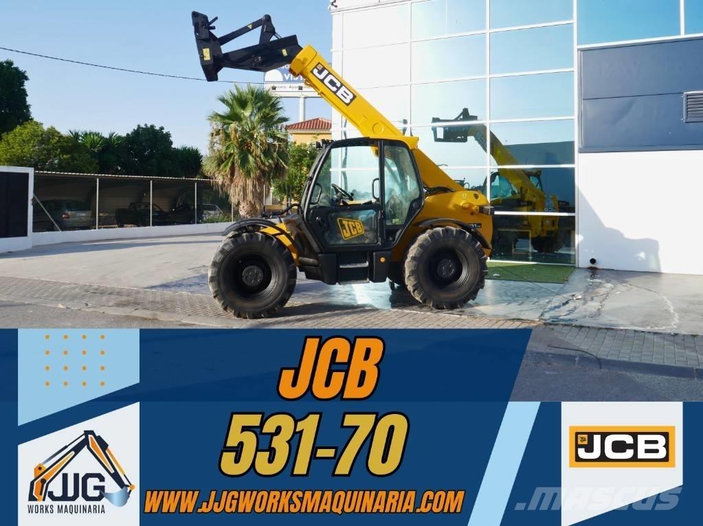 JCB 531-70 Teleskopické manipulátory