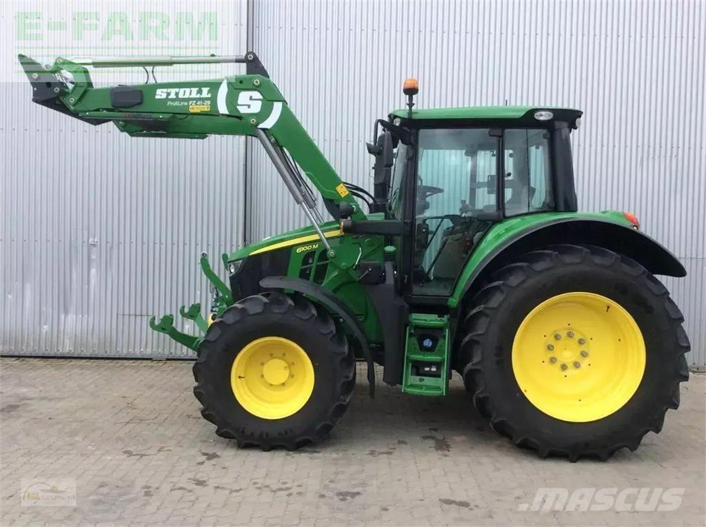 John Deere 6100 m Traktory